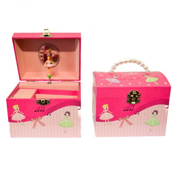 μουσικο κουτι ροζ μπαλαρινα