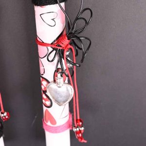 lampades 2026 xeiropoiites tarantella-73 με κολίε μεταλλική καρδουλα